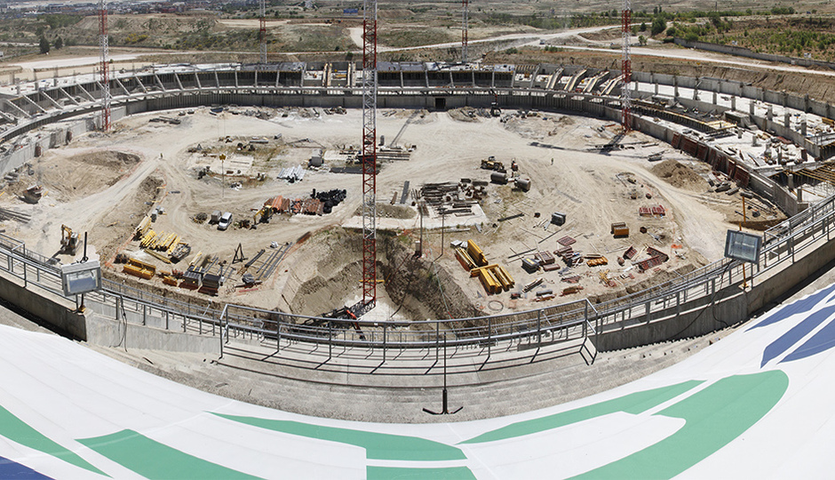 Fotos Obras Nuevo Estadio Junio 2014